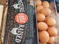 #EGGS-ellent deal‼️ Early morning run through local Kroger's store (very local, just block & half away!) For Milk. Nabbed some great markdowns - $10.99 normally 1½ dozen cartoon of Pasture-Raised (free range organic) Eggs ... not even close-dated ... slashed to $2.74!  The eggs even come with a cute little family greeting card! Also scored a 10pk of ¼lb Hot Italian Sausage Links for $3.00 or 30c/each! Another overstocked ad item who goes off-sale with tomorrow's new ad!
