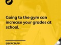 #Repost @8factapp ・・・ Gym room I am coming. Whising you the best grades 😉