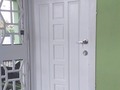 Puerta Principal En madera Solida  Laqueado en blanco  Hecha bajo medidas Fabricacion e  Instalación 😉trabajos con excelencia  Seguimos trabajando  #puerta#puertapty#panama #madera#ebanista