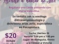 Atrévete !! Regalate una tarde de vino, pintura y conversar sobre la sexualidad. Comencemos a educarnos sobre el sexo sin miedos y juicios de la mano de nuestra querida @eiracamposexologia. Además de tener la oportunidad de que tu pintura sea revisada por la especialista en psicopintura @christina_arias_avila. Una tarde super llena de conocimientos y relajación.  Solo tendremos 10 cupos  Anímate   #valentinacarrero #creadoradearte #pintura #sexologia #sexo #psicopintura #amigas #crecimiento #vino #tarde #maturin #Venezuela