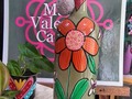 Feliz jueves ... #valentinacarrero #creadoradearte #botellasrecicladas #Flores #alegría #jueves #decoracion #hogar #maturin #venezuela