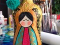 Feliz jueves, que la Virgen del Valle nos acompañe siempre ...  #valentinacarrero #creadoradearte #virgendelvalle #botellasrecicladas #artereligioso #fé #Oriente #Venezuela #colores #alegría #esperanza