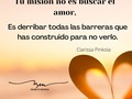 Para los que están en proceso...  1. Busca tus barreras. 2. Siempre mirada adentro. 3.Pídele a tus guías señales.  Y recuerda que, en cada encuentro circula y transferimos energía.  4. Siente tu cuerpo y deja que te guíe.  Si, el amor si existe, el amor romántico, idílico, incondicional, ágape, sexual y con propósito.  Ese es el verdadero.  El amor si existe y se siente por el TODO. (Quiere decir que has sanado). Cuando llegas a ese TODO, conectas con el/la que es. Porque el verdadero se encuentra cuando ambas partes han sanado heridas e historias. Por eso no es fácil conseguirlo. Por eso requiere de un trabajo personal.   #buscandolafrecuencia #amor  #amorpropio  #amorincondicional  #amordelbueno