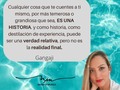 Somos buenos ¡cuentacuentos!  Si, vivimos contándonos historias pues todo lo que vivimos nos afecta y matiza nuestra forma de observar el mundo, y así construimos la realidad esa en la que el lenguaje tiene uno de los papeles principales junto a la experiencia emocional.   Punto. Punto. Punto. Y seguido...  ¡He vuelto! así que profundicemos, aunque nos provoque quedarnos en la superficie.  El cuento que te cuentas es un monólogo internos porque estamos solos. Algunas veces, son historias compartidas en conversaciones con otras personas. La cuestión es que, de una u otra forma, son narraciones configuradas por nuestra forma de pensar y nuestro lenguaje e influenciadas por nuestra historia.  PERO, no termina aquí somos aficionados a proporcionarlas un único final. Nuestro cerebro no es un buen amigo de la incertidumbre, no soporta la inseguridad y empieza la “loca” a accionar. (le llamo así al cerebro y a la voz interna).  El problema es que crear un final único aumenta la posibilidad de ERRAR y es donde entra en juego las distorsiones cognitivas es decir, malinterpretaciones.  Te invito a:   - Abrir la posibilidad de que no es así como lo piensas. Porque en ocasiones las historias que nos contamos no son tan reales como pensamos y puede que lo que nos genere tanto sufrimiento, no sea lo que ha sucedido, sino lo que nos hemos “imaginado” y posteriormente narrado a nosotros mismos.  En fin, me he contando tantas historias, que hacer consciente esto, ha sido muy poderoso para mi.  No es fácil, es una competencia que puedes ir desarrollando cada día, pues la LOCA nunca calla.  💆🏼‍♀️ me repito: es mi historia, es un cuento...no es la real. Esperemos hechos que confirmen el cuento.  #pty #homeoffice #workfromhome  #smartoffice  #coaching #vuelvoalmar 9 años después. #atender  #llamado