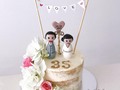 Aniversario!!! Seguimos plasmando historias !!  Contáctanos para hacer tu pedido por whatsapp al 301-2788590  #nani #nanireposteria #hechoconamor #barranquilla #tortasbarramquilla #aniversarycake