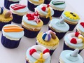 Cupcakes con motivo playero!! Es un regalo poder hacer de cada pedido una experiencia única
