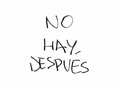 No hay!