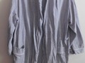 TOMMY HILFIGER Size S/M- P/M Womens Gray Long Sleeve Tie Sleepware Bath Robe