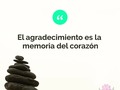 El agradecimiento es la memoria del corazón. Gracias a @coachingreiki #gratitud #bienestar #coachingreiki - #regrann