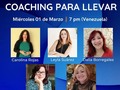 Reposted from @icf_venezuela Este miércoles 01 de marzo a las 7pm (hora Venezuela) estaremos a través de Zoom en nuestro espacio ICF al día con nuestro webinar 🔵 Coaching para Llevar Conoce como el Coaching puede potenciar tus resultados en los diferentes ámbitos para aumentar la conciencia de tus habilidades, competencias y logros.  Estaremos compartiendo junto a: 🔸 Leyla Suárez @wonderleyla Coaching y Liderazgo   🔸 Milva Jaspe @jaspemilva Coaching y Salud  🔸 Myren Lucia Losada @coach_psicodrama Coaching y Psicodrama   🔸 Carolina Rojas @soycarolinarojass Coaching y los Sistemas   🔸 Dalia Borregales  @dborregales Coaching y Cuerpo  ✅ Actividad gratuita   Inscríbete a través de este enlace:   #ICF #ICFVenezuela #Coach #Coaching #Webinar #CoachVenezuela #ComunidaddeCoaches #Resultados #Competencias #MiembroICF #Habilidades #Logros #LifeCoach #LiderCoach #CoachdeEquipos #CoachSistemico #CoachOrganizacional #CoachEjecutivo