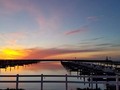 Good morning friends. I only had a quick second and my cell phone to pull up in the marina and capture This Magnificent sunrise. Hope you have a great day. #weather #yourhomeport #ozaukee #discoverwisconsin #wiwx #sunrise