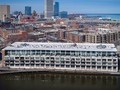 Drone shot on the river in Milwaukee #downtown #discoverwisconsin #milewaukee