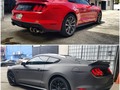 Full body en Anthracite Gray Plasti Dip y rines en negro gloss para este Ford Mustang GT 2016. (Before and After📸) • #plastidip #panama #pty #507 #dipyourcar #mustang #gt #shelby #ford