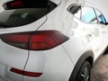 Hyundai Tucson: ° Parrilla, Rieles de techo y emblemas en negro matte. ° Smoke effect en lamparas posteriores. ° Solicita tu cotización y agenda tu cita al 6670-8500📞 ° #panama #pty #507 #plastidip #dipyourcar #calipers #cars
