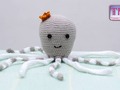 Los pulpitos 🐙 en #Crochet son ideales para los bebés 👶, sabes por qué? .  Sus tentáculos "recuerdan" el cordón umbilical en el útero y el bebé se prende de ellos con sus manitas. Si buscas el regalo perfecto y personalizado como @marviccita que eligió está hermosa combinación, haz click en la bio 👆👆👆#Amigurumi #Octopus #Regalo #BabyShower #Personalizado #Primeriza