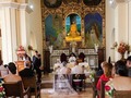 Algunas fotitos de nuestra boda en la Iglesia de Sta. Rosa <3 recibiendo la Bendición de Dios en nuestro Matrimonio @romerojhoss #1erodiciembre2017 #bodacompusax