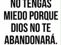 #Dios no te abandona