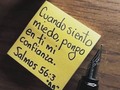 Cuando siento miedo, pongo en ti mi confianza... 😍