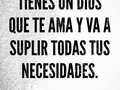 Tienes un Dios que te ama. El cuidará de ti siempre   Siguenos en JuventudRNVD