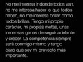 Soy yo mi proyecto más importante ❤️