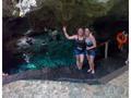 Una de las mejores experiencias que hemos podido tener 🐠🇲🇽 amantes del agua 💯 #snorkeling #Cenote #aktunchen #Quintanaroo #mexico #PlayaDelCarmen #Peces #buceo #Partnerincrime