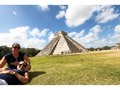 Una de las 7 maravillas del mundo moderno 🗺️🇲🇽 #ChichenItza #Piramide #Yucatan #Mexico #bluesky #Historia #Cultura