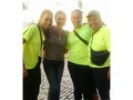 En SanJuan,Puerto Rico,junto a las chicas del municipio de SanJuan.Las que mantienen esas calles limpiecitas!😉🌹💪🏼👍🏻