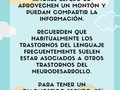 TRASTORNO DE LA COMUNICACIÓN Y EL LENGUAJE!!  Con mucho cariño quiero compartirles esta información que será de mucha ayuda para todos los papitos, familiares y personas a cargo de nuestros peques!! Si tienes inquietudes sobre actitudes en tu pequeño, no dudes en pedir una cita con el pediatra y solicitar orientación!! Un diagnóstico a tiempo garantiza la calidad de vida de nuestros chiquis!!  Si quedas con dudas ve con otro pediatra, recuerda que el diagnóstico es verídico luego de ser evaluado por varios especialistas!!   #neurodesarrollo #lenguajedelamor