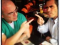 En mi visita a Venezuela conocí muchos amigos interesantes, algunos que ya conocía por las redes, y otros nuevos.  Uno de los que más marca me dejaron fue Daniel Slobodianik (@slobodianik por aquí, @cirujano en Twitter)  Una gran persona, divertida a la vez que profesional, y comprometido no sólo con la cirugía, profesión que ejerce con tremenda ética y profesionalismo, sino también con otras temáticas que aborda en sus #cirutips Desde información nutricional, haciéndose eco de las principales noticias que aparecen en la prensa, hasta la lucha contra el bullying y los biopolimeros, encontrarán siempre información de calidad en su blog   Le deseo todo lo mejor, y espero que el destino vuelva a cruzar tanto nuestros caminos profesionales como los personales.  #Salud!