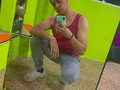 Broke mirror great selfie