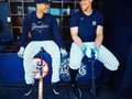 Buena vibra en el equipo de los Yankees ⚾️🔥 Foto @yankees  Simplemente #OnlyBeisbol #beisbol #baseball #venezuela #puertorico #republicadominicana #majorleague #majorleaguebaseball #grandesligas #peloteros #mlb #latinos #latinoamerica #seriedelcaribe #panama