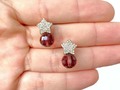 Topos KORI de Estrella con Pedrería En Oparina y Oparina.Co. #oparina #supportsmallbusiness