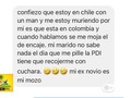 Yo lo único que entendí de esta confesión es que donde come 1 comen los que quieran así que de una vez le digo que aquí tiene un mozo más oyó mor…
