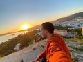 La felicidad aveces se encuentra en cosas mínimas ❤️🌅