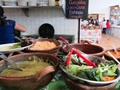 Mercado time ! Caldo de Camarón, Enchiladas de pipián, Lengua, Chile Relleno, Quesadilla de flor de calabaza, Agua de Jamaica - delicias #valledebravo #mercadofood #comerenelmercado #aojourneys