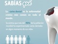 ¿#Sabíasqué la caries dental es la enfermedad más frecuente a nivel mundial? 🌎  Se estima que más del 90% de la población a nivel mundial han tenido o tendrán caries en algún momento de su vida  Las caries son causadas por bacterias que se encuentran dentro de la cavidad oral, ubicadas exactamente en lo que conocemos como placa dental🦠  Son producidas por factores como: alimentos y bebidas azucaradas, la falta de higiene, la falta de fluoruro, la disminución de la saliva y la predisposición genética🧬 - Recuerda asistir a consulta odontologica cada 6 meses para una correcta evaluación y evitar el proceso de las caries dentales💙  Agenda tu cita con nosotros al ☎️ (0412) 629 9571 . . #odontologia #cariesdental #saluddental #limpiezadental #oralcare #dentista #higienebucal #venezuela #caracas #colinasdebellomonte #consultorioodontologico