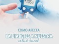 ¿Cómo afecta la diabetes a nuestra salud dental?🦷🦠  La diabetes es una enfermedad crónica que afecta la forma en que el cuerpo procesa el azúcar en la sangre y a consecuencia, también tiene un impacto significativo en la salud dental debido a que puede aumentar el riesgo de:  ▪️Enfermedad periodontal 🦷 ▪️Perdida de piezas dentales 🤕 ▪️Sequedad en la boca 👄 ▪️Caries dentales 🦠 ▪️Halitosis 🗣️  Es importante que los pacientes con diabetes mantengan una buena higiene dental, incluyendo cepillarse los dientes al menos dos veces al día y usar hilo dental diariamente🙌🏻   Si eres un paciente con diabetes, es esencial que cuides tu salud dental para prevenir complicaciones y mantener una sonrisa sana😄 ¡No olvides incluir la visita al odontólogo como parte de tu plan de cuidado de la diabetes!💙 . . #diabetes #odontologia #saluddental #diabetesdental #odontologo #caracas #odontologocaracas #venezuela #colinasdebellomonte #enciassanos #sonrisasana