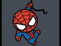 Spiderman cartoon art.