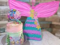 #barbie #sirena ... . Y así comenzamos #junio .. . Las especificaciones y referencias de nuestros pasteles en @oh_amazing_cake . . Feliz noche de este #miercoles  . #cake #toppers #torta #pastel #panama #piñataspanama #piñatasirena #dulce #buttercream