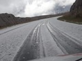🚧🛣️Transitar con máxima precaución...  ❄️🌧️Fuerte caída de granizo en Altas Cumbres