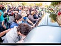 En Junín. Así despiden al Ministro !