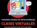 🎭⁉️ ¿Cómo podemos estar seguros de que actuar nos gusta de verdad? — — — 🎞️⁉️ ¿Cómo podemos iniciarnos en el mundo de la actuación antes de empezar la formación superior? — — ¿Ya se han hecho esas preguntas durante esta cuarentena?* Bueno, Esperamos que todos se encuentren muy bien y que estén cuidándose. — — ¡Creamos un NUEVO programa de clases virtuales para que puedas darle solución a esas preguntas que no te dejan dormir! — — Ingresar a estudiar con Pandora Escuela de Artes Escénicas desde la comodidad de tu casa, estudia con nosotros con 🎥CLASES VIRTUALES — — 🎭 Aprenderás — 📌Reconocimiento de los aspectos técnicos expresivos del estudiante para crear 📌Desarrollo cognitivo, creativo y psicomotor. 📌 Mejora el desarrollo interpersonal y social del estudiante. — — — — ✅ Pagina Web: — — ✅ Facebook:  — — — 📧 pandoraescuela@gmail.com 📲 WhatsApp: +57 314 732 95 33 - 315 419 4057