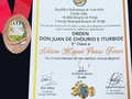 El día de ayer tuve el HONOR de recibir la ORDEN DON JUAN DE CHOURIO E ITUBIDE 3era clase en reconocimiento por méritos extraordinarios. Otorgada por la ALCALDIA ROSARIO DE PERIJA Y EL CONSEJO MUNICIPAL. de la mano del alcalde ELIY RAMON ATENCIO y el presidente del consejo municipal ERIC AÑEZ gracias por reconocer mi trabajo, Solo me queda decir con orgullo que Soy Rosarence