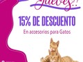 JUEVES DE DESCUENTO🙌💯  En accesorios0ara gatos... Recuerda que hacemos delivery y puedes encontrarnos por PedidosYa  🐾🐾6117-3841📲 🐾PATITAS MARKET🐾 Av. Ricardo J Alfaro Plaza Verona . Local N°1 Planta baja.🐾 🐱🐶😍😍😍 🐾El Mundo de los Salchichas🐾  #patitasmarket #patitas #dog #veterinaria #transporte #guarderia #hotelcanino #mascotas #peluqueriacanina #transportecanino #tramitesviajeros #Pets #Cats #Dogs #dogsofinstagram #catsofinstagram #dashchund #dashchundsofinstagram #dashchundlove #puppylove