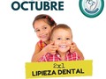 Aprovecha esta super promoción del 2×1 en limpieza dental. Por todo el mes de octubre!!!!! 😱😱😱😁😁. 👉Puedes hacer tus consultas con el Doctor @drjuliocalderon.