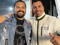 Me pidió una foto no le pude decir que no… Veremos si se pega algo de talento :) Gracias @e.paredes7 👏