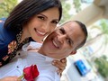 Esta reina de corazones tiene a su rey! ❤️❤️❤️ y no fui yo quien te escogió,fue Dios quien te hizo para mi @jevague . Hace 20 años me tomaste de la mano y allí comenzó este viaje . Señor bendícenos siempre !🙏 . . #14febrero  #14feb  #diadelosenamorados  #amor #love