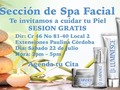 Mañana sabado tendremos una seccion de spa facial totalmente "GRATIS", para todas nuestras clientas especiales, a partir de las 2 pm. Las esperamos