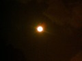 Eclipse de luna esta madrugada hasta la 1:25 a.m. Nuestra hermosa luna roja ❤️