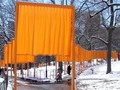 The Gates exhibit in Central Park, NYC